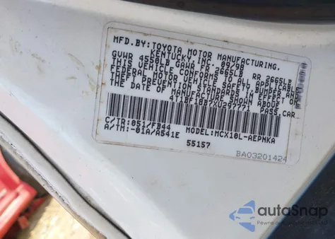 1999 Toyota Avalon Xl from USA, damaged, VIN 4T1BF18B7XU297771